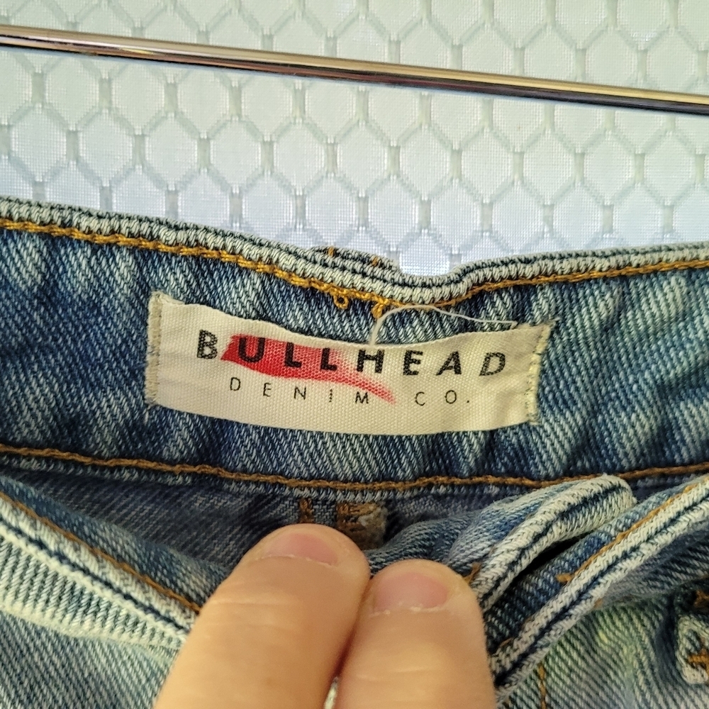 Bullhead Low Rise Denim Shorts Sz 7 - Picture 3 of 7